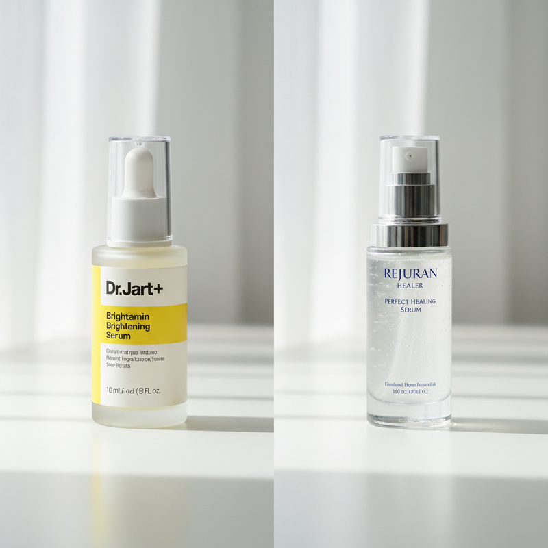 Dr.jart+ Brightamin Brightening... vs REJURAN Healer Perfect...: Which