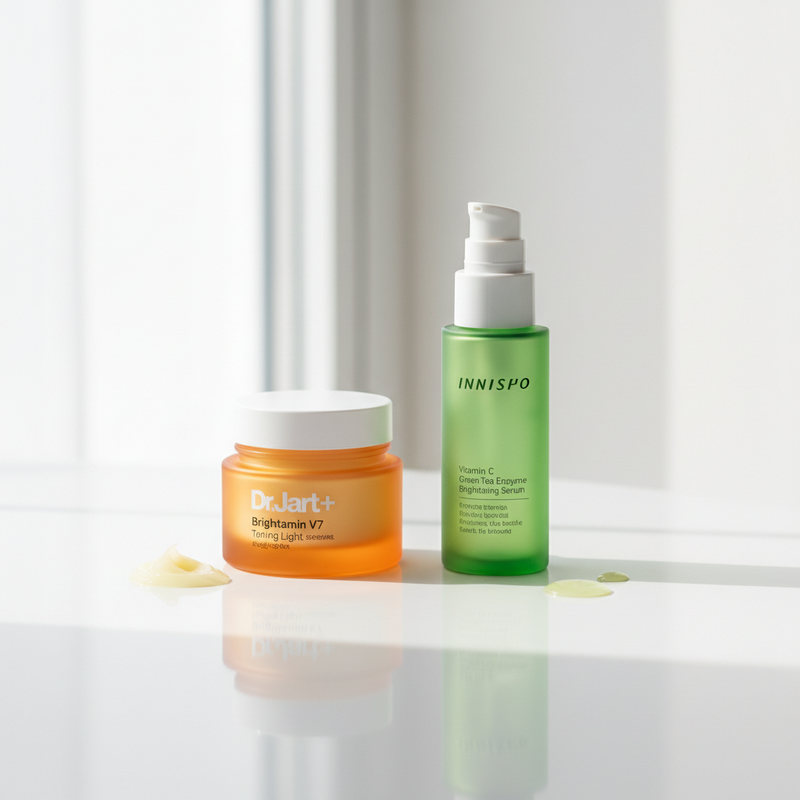 Dr.Jart+ Brightamin V7... vs innisfree Vitamin C...: Which Is Better?