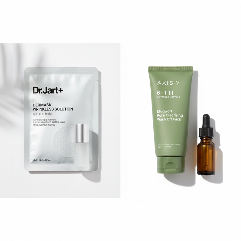 Dr.Jart+ DERMASK WRINKLESS... vs AXIS-Y 61% Mugwort...: Which Is Bette