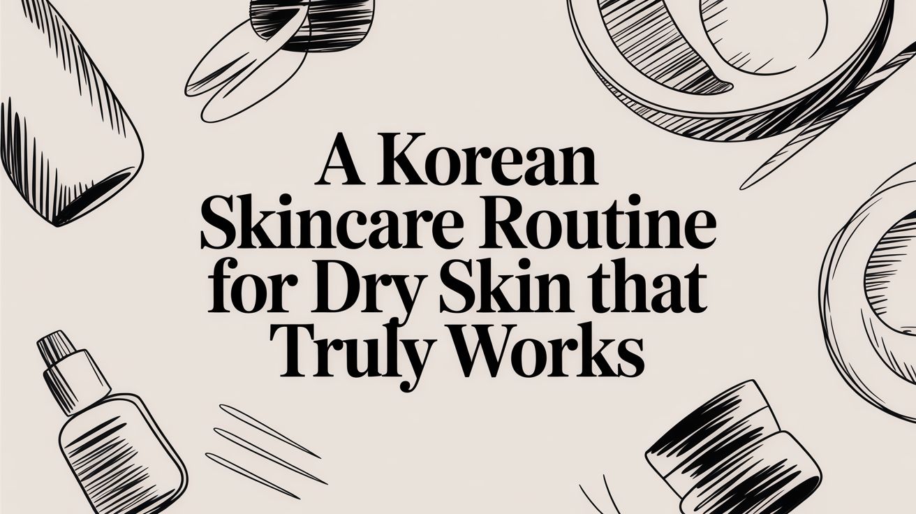 A Korean Skincare Routine for Dry Skin That Truly Works