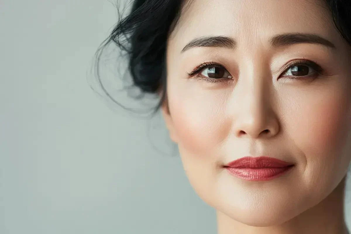Beautiful korean woman in the age of 50+
