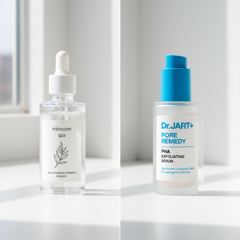 mixsoon SPA Galactomyces... vs Dr.Jart+ Pore·remedy Purifying...: Whic