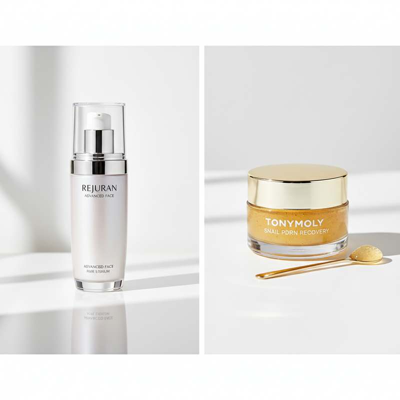 REJURAN Advanced Face... vs TONYMOLY Snail PDRN...: Which Is Better?