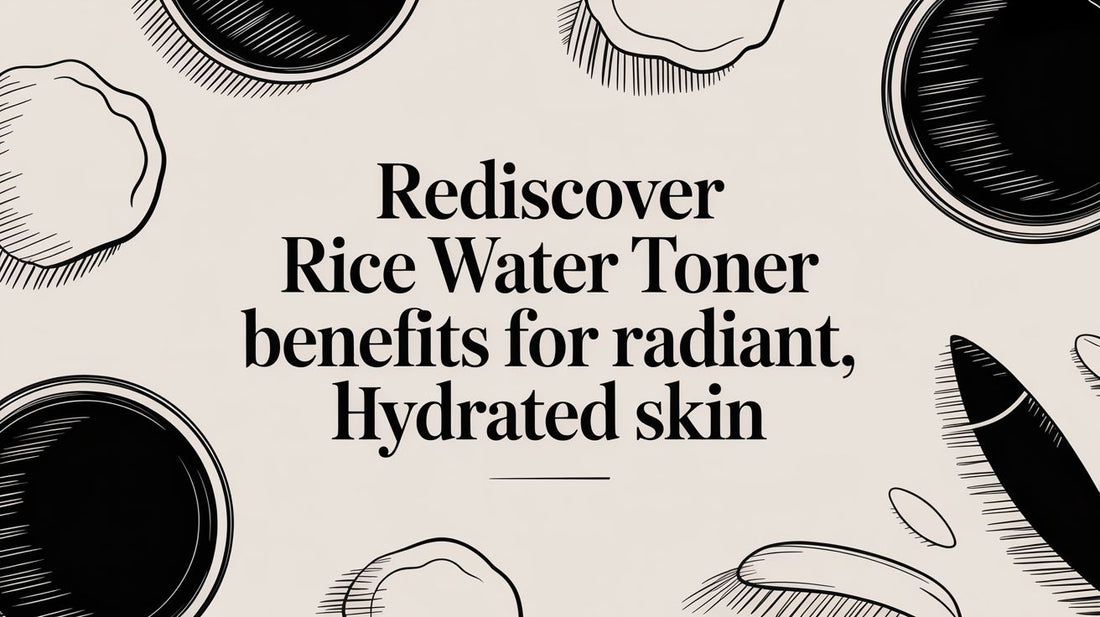 Rediscover rice water toner benefits for radiant, hydrated skin