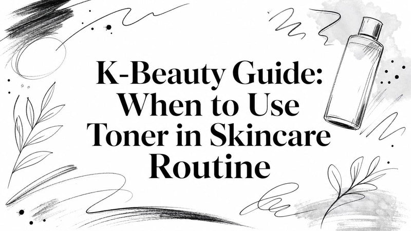 K-Beauty Guide: When to Use Toner in Skincare Routine
