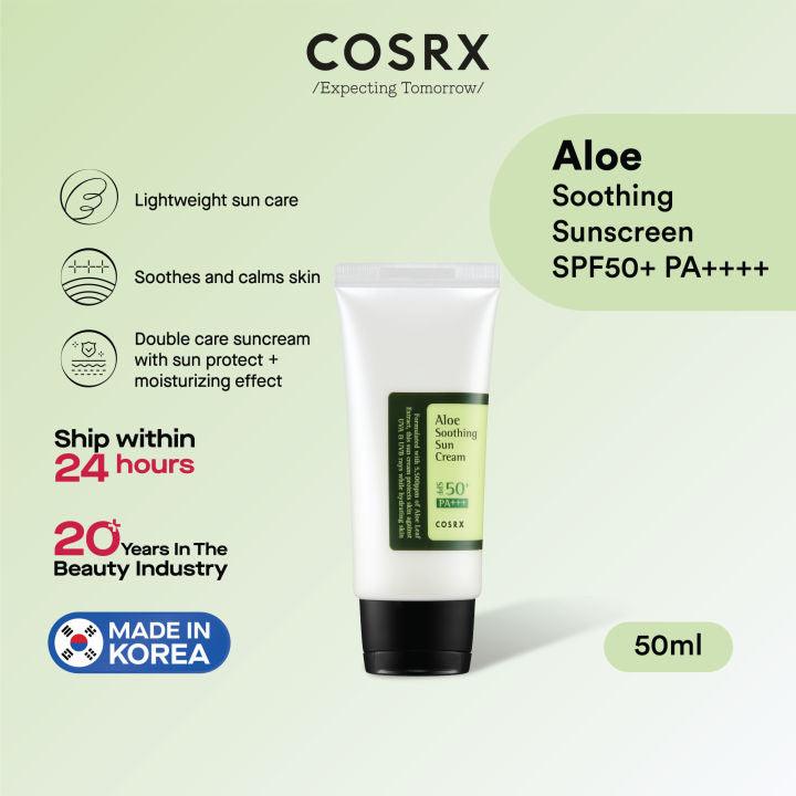 COSRX Aloe Soothing Sun Cream SPF50+/ PA+++ 50ml