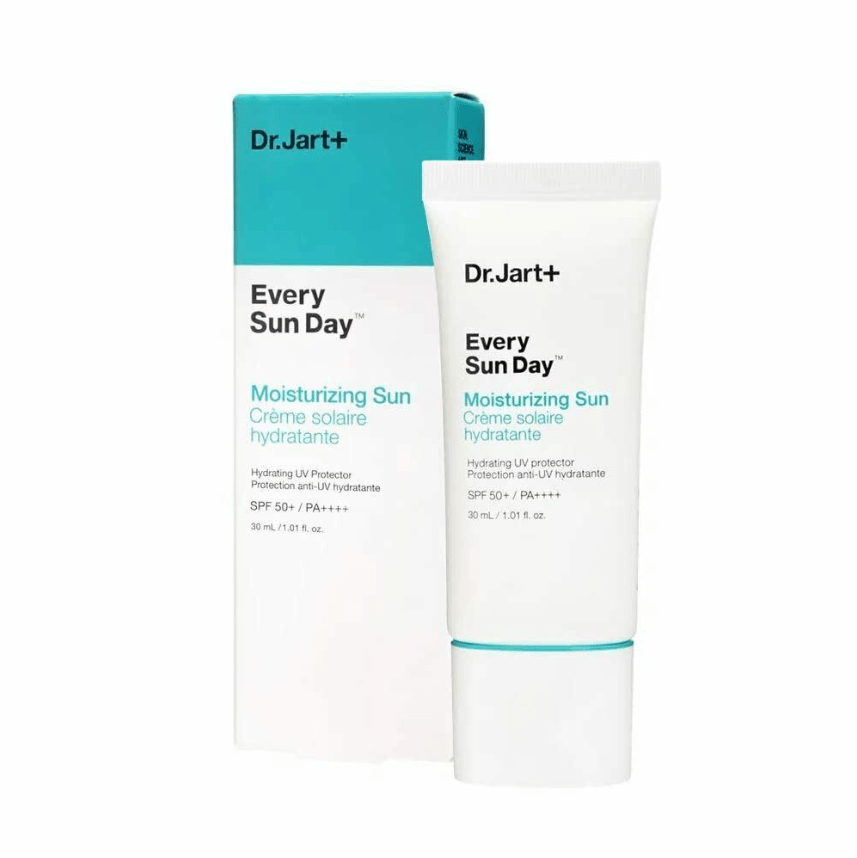 Dr.Jart+ Every Sun Day Moisturizing Sun packaging and details