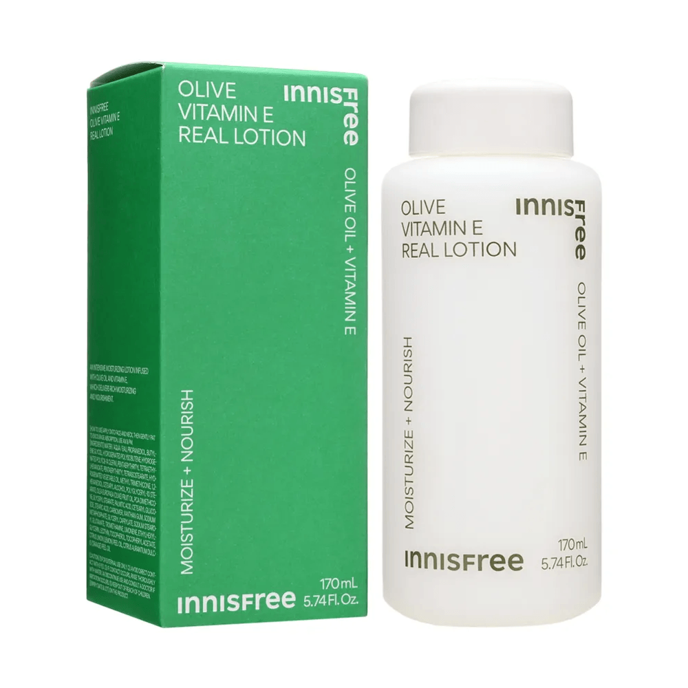 innisfree Olive Vitamin E Real Lotion how to use