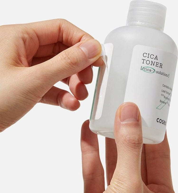 COSRX Pure Fit Cica Toner packaging and details