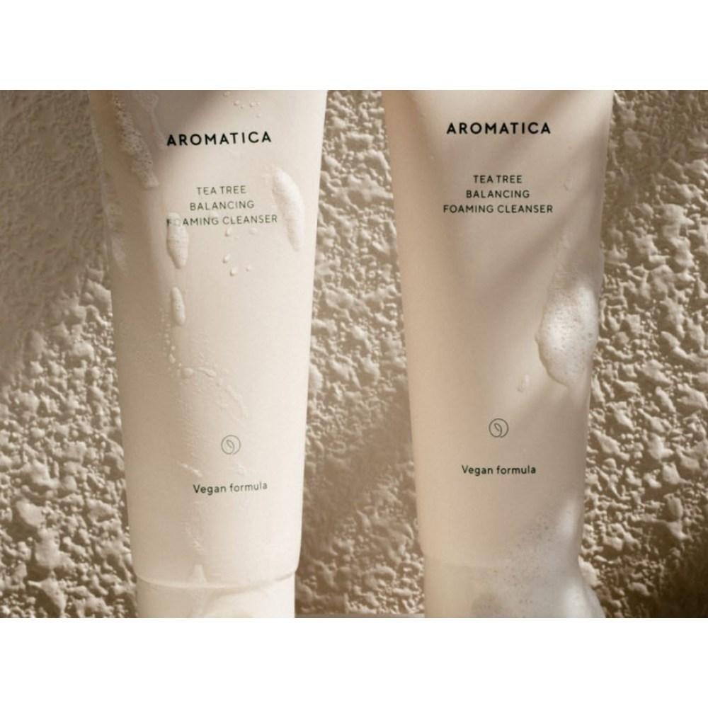 AROMATICA Tea Tree Balancing Foaming Cleanser 180g 180 g