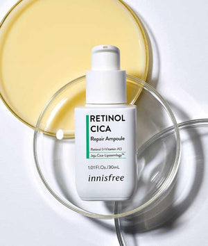 innisfree Retinol Cica Repair Ampoule product texture