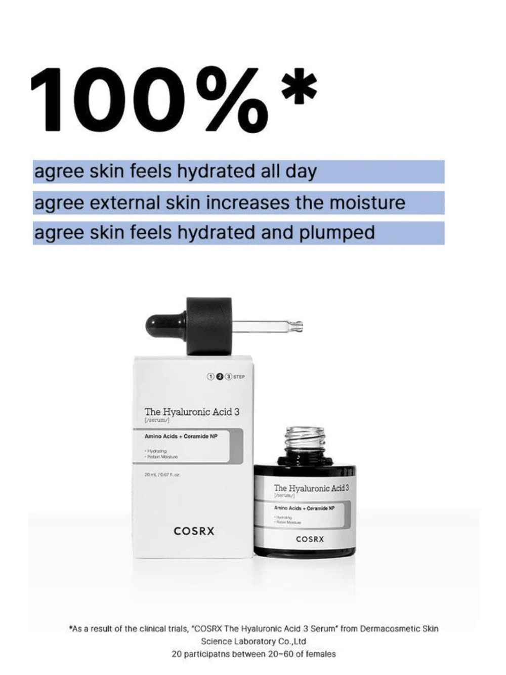 COSRX The Hyaluronic Acid 3 Serum how to use