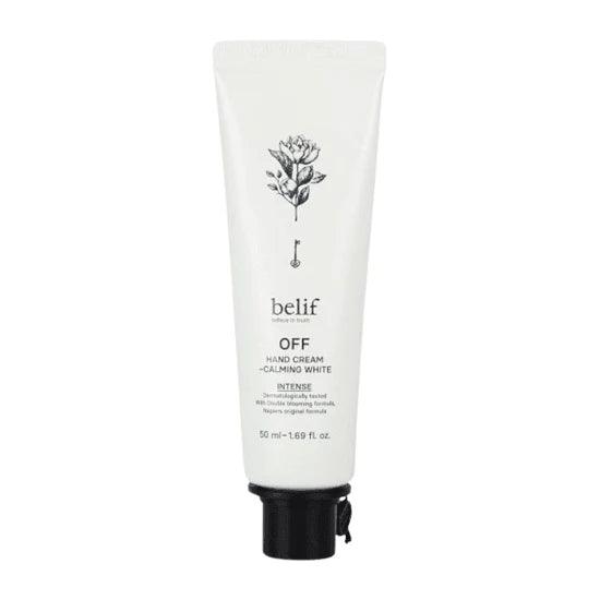 belif Off Intense Hand Cream Calming White 50ml