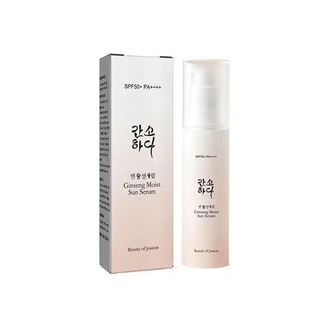 Beauty of Joseon Ginseng Moist Sun Serum 50ml (SPF50+ PA++++) product texture