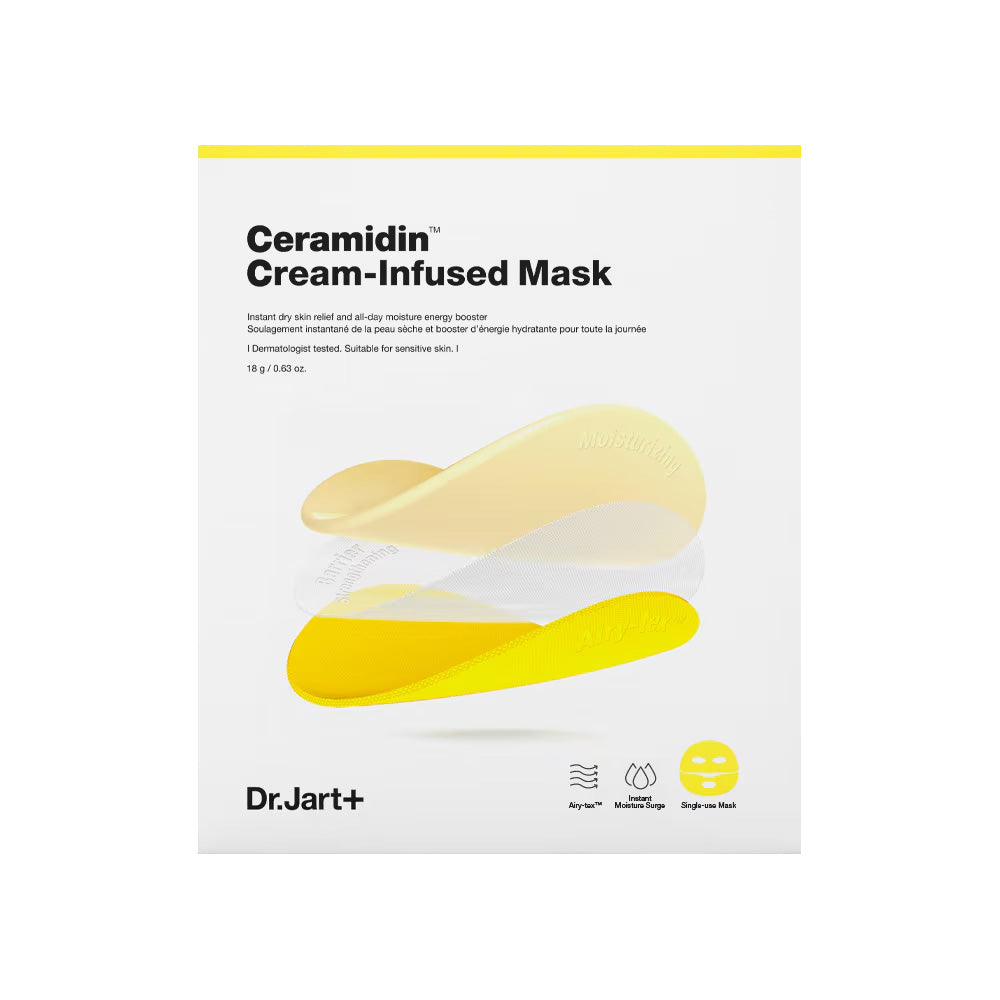 Dr.Jart+ Ceramidin Cream-Infused Mask 18g X 5ea