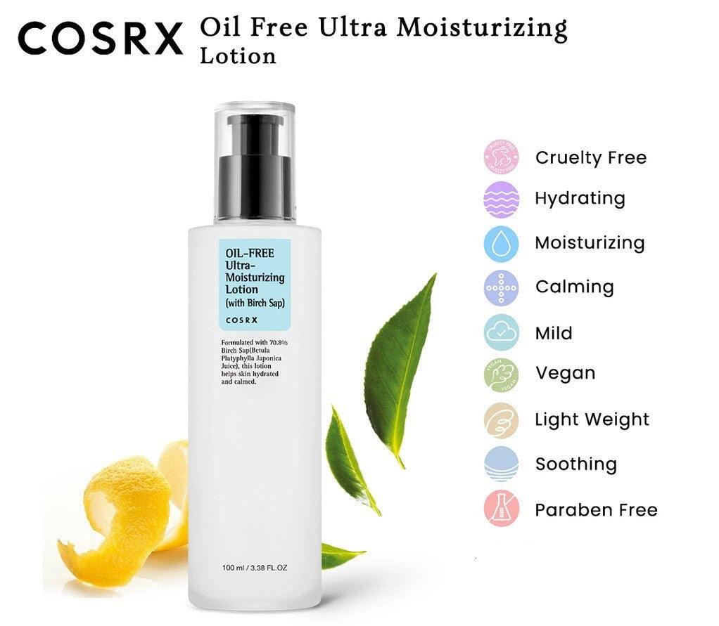 COSRX Oil-Free Ultra-Moisturizing Lotion with Birch Sap 100ml