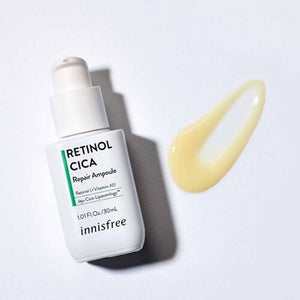 innisfree Retinol Cica Repair Ampoule how to use