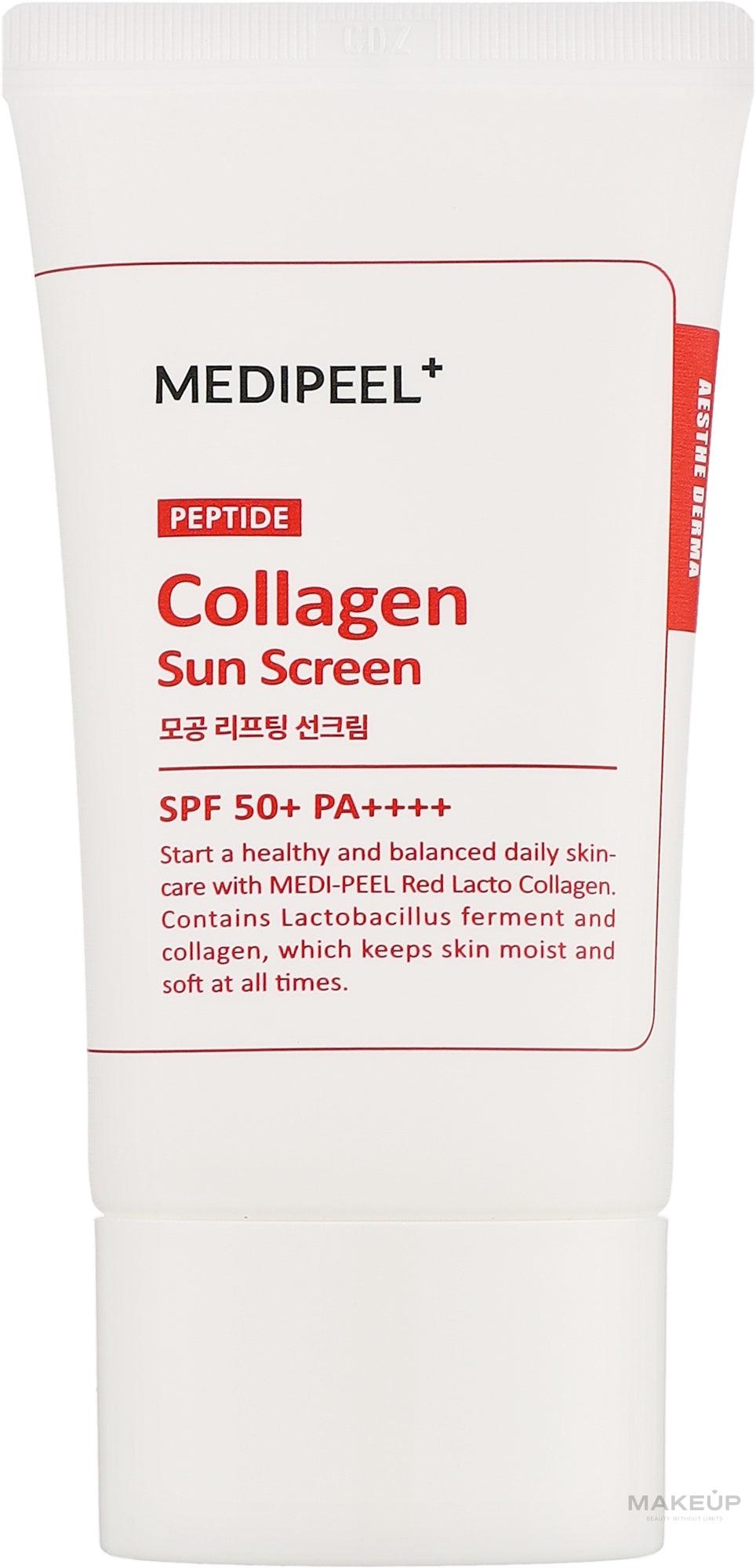 MEDIPEEL Red Lacto Collagen Pore Lifting Sunscreen SPF50+ PA++++ 50g (Sun Cream) 50 g