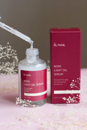 iUNIK Noni Light Oil Serum close-up view