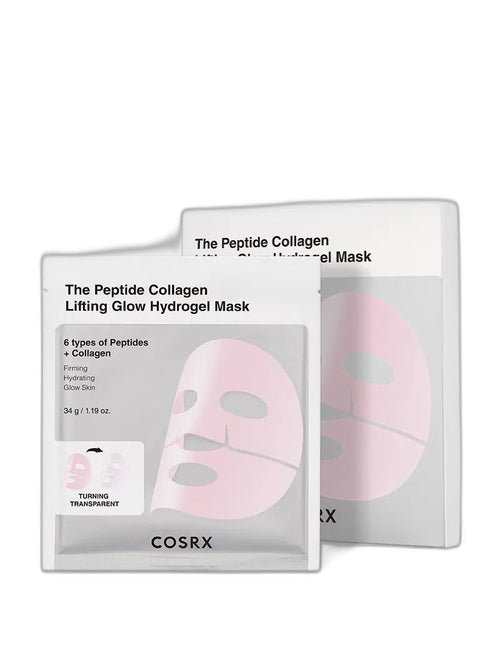 COSRX The Peptide Collagen Lifting Glow Hydrogel Mask 34g X 3ea