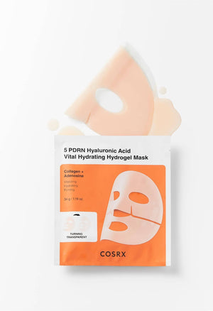 COSRX 5 PDRN Hyaluronic Acid Vital Hydrating Hydrogel Mask 34g X 3ea, image 22