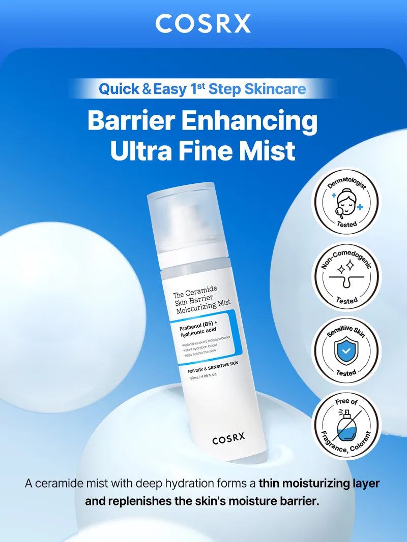 COSRX The Ceramide Skin Barrier Moisturizing Mist 120m