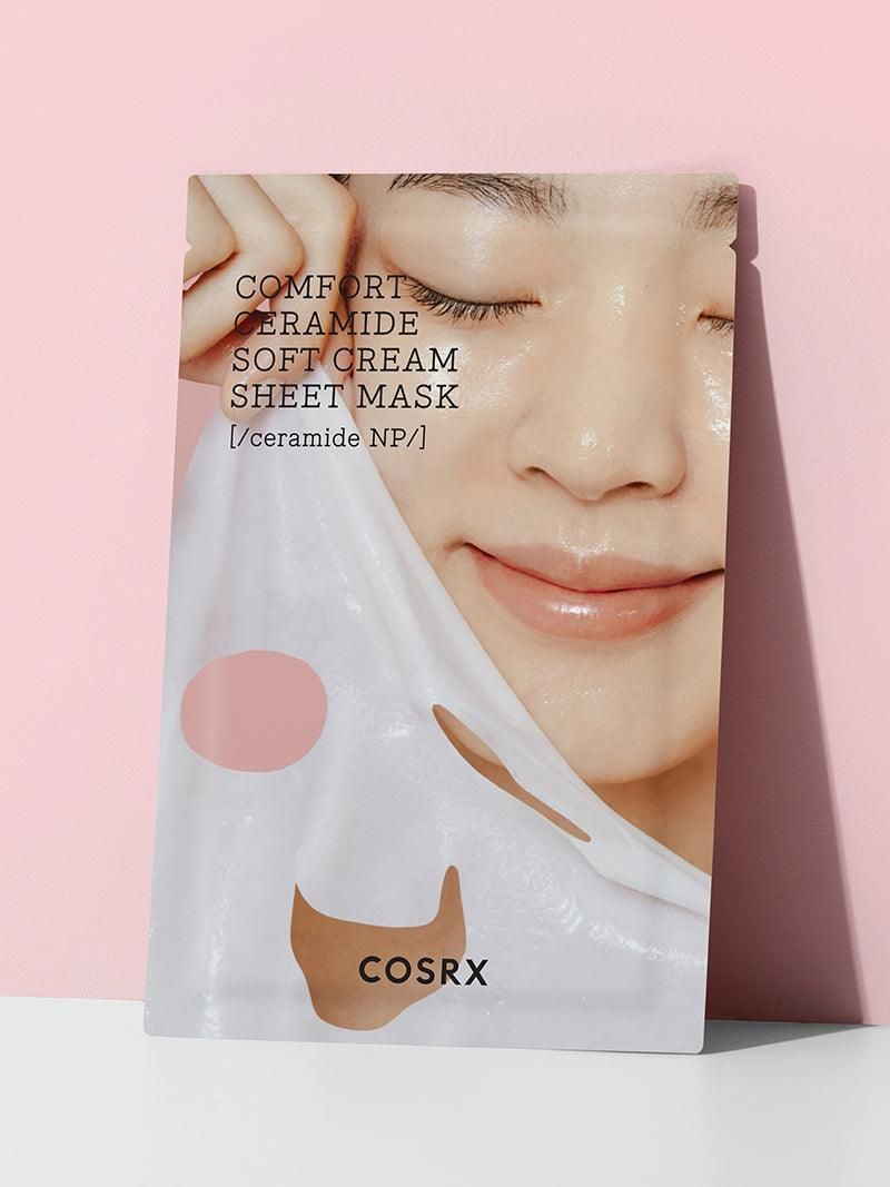 COSRX Balancium Comfort Ceramide Soft Cream Sheet Mask (10 Sheets)