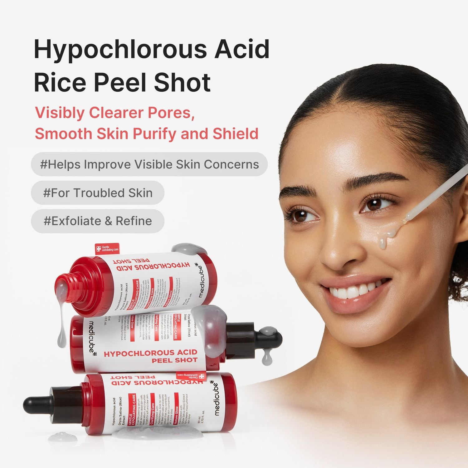 medicube Hypochlorous Acid Peel Shot 80ml