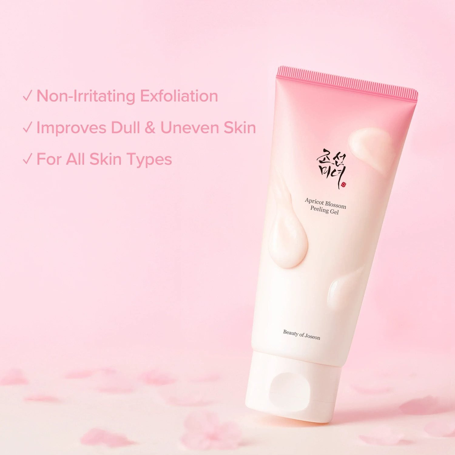 Beauty of Joseon Apricot Blossom Peeling Gel 100ml – Gentle Exfoliation for Smoother, Radiant Skin