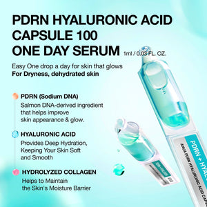 Anua PDRN Hyaluronic Acid Capsule 100 Serum 1ml X 10ea, image 2