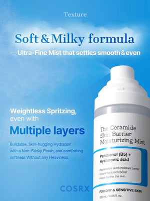 COSRX The Ceramide Skin Barrier Moisturizing Mist 120m, image 5