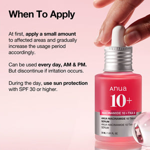 Anua Niacinamide 10% + TXA 4% Dark Spot Correcting Serum 30ml, image 6