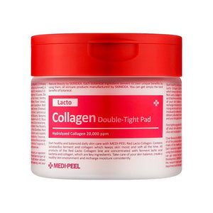 MEDIPEEL Red Lacto Collagen Double Tight Pad 70pads/270ml - Korean Essence Pad