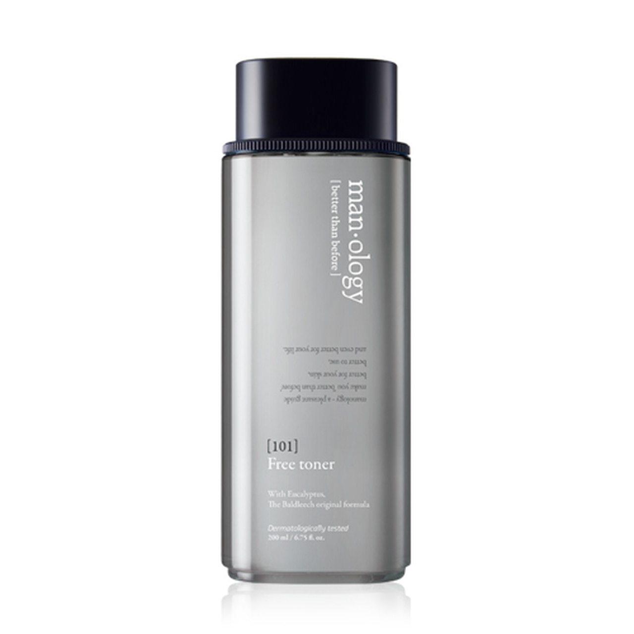 belif Manology 101 Free Toner 200ml for Men packaging and details