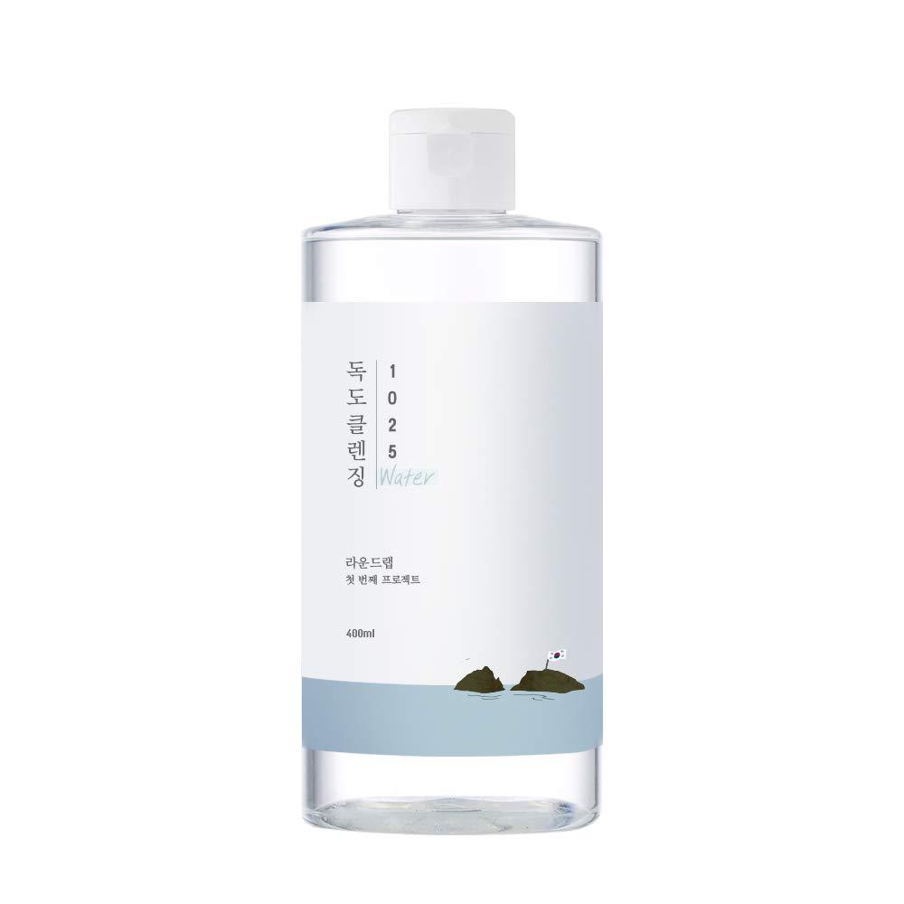 Round Lab 1025 Dokdo Cleansing Water packaging and details