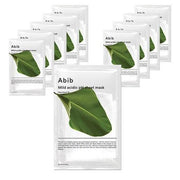 Abib Mild Acidic pH Sheet Mask Heartleaf Fit 30ml X 10pcs (Facial Mask)