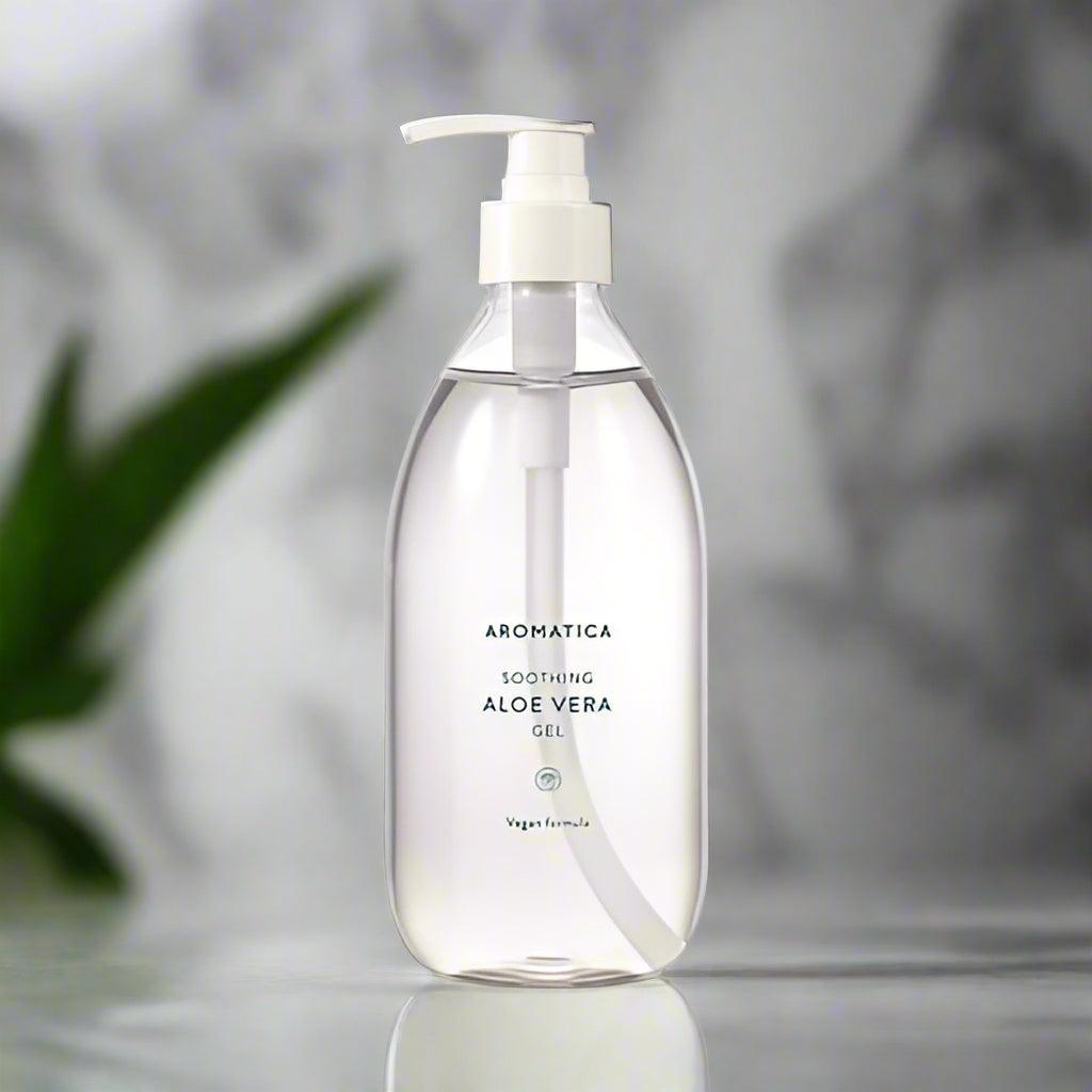 AROMATICA Organic Soothing Aloe Vera Gel 500ml (Soothing Gel)