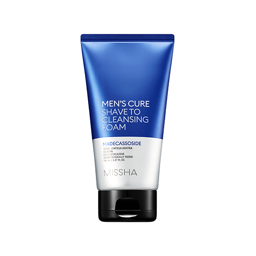MISSHA Men's Cure Shave To Cleansing Foam - Korean Cleansing Foam for Men