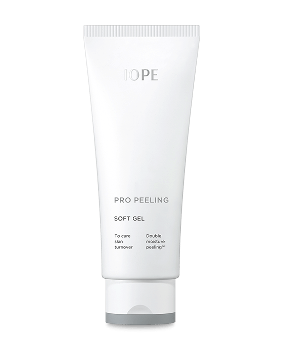 IOPE PRO PEELING SOFT GEL packaging and details