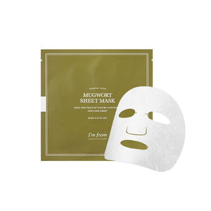 I'm from Mugwort Sheet Mask 20ml X - Korean Facial Mask