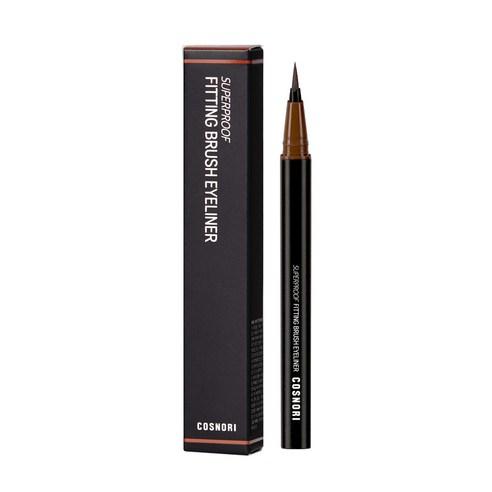 COSNORI Super Proof Fitting Brush Eyeliner 0.6g (3 Colors) 0.6 g