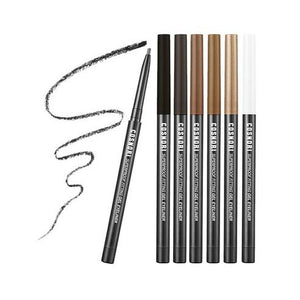 COSNORI Superproof Fitting Gel Eyeliner Pencil 0.13g (6 Colors) packaging and details