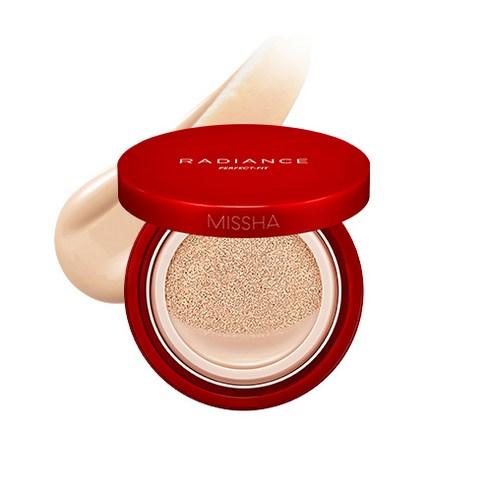 MISSHA RADIANCE PERFECT FIT CUSHION FOUNDATION 15g - Korean Skincare | Mirai Skin