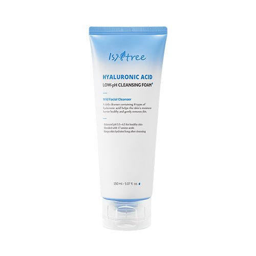 Isntree Hyaluronic Acid Low-pH Cleansing Foam packaging and details