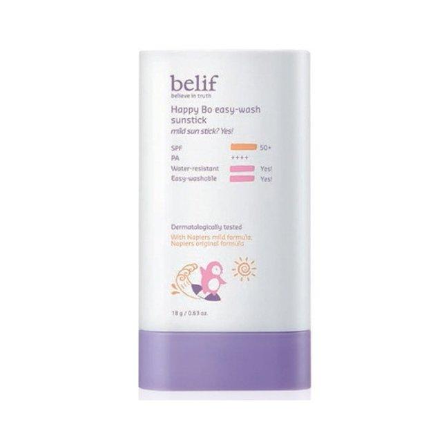 belif Happy Bo Easy Wash Sunstick (SPF50+/PA++++) 18g (Sun Stick) 18 g