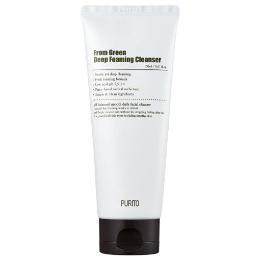PURITO From Green Deep Foaming Cleanser 150ml (Cleansers)