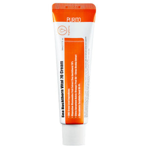 PURITO Sea Buckthorn Vital 70 Cream packaging and details