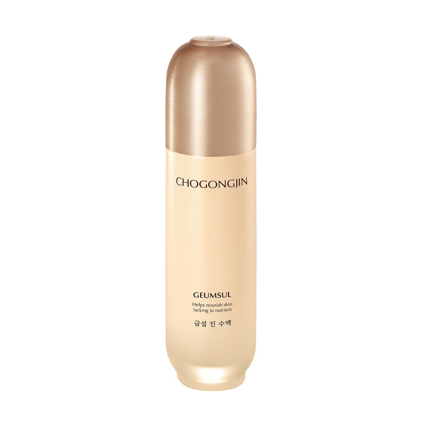 MISSHA CHOGONGJIN GEUMSUL JIN TONER packaging and details