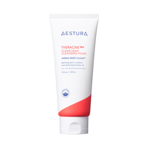 AESTURA THERACNE 365 CLEAR DEEP CLEANSING FOAM - Korean Cleansing Foam