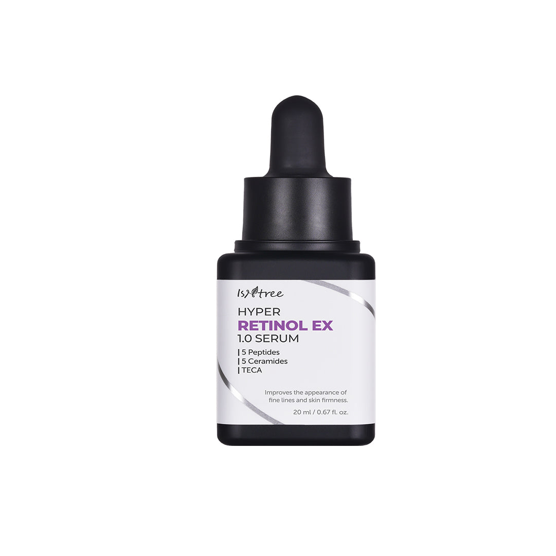 Isntree Hyper Retinol EX1.0 Serum packaging and details